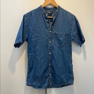 Jack and Jones Blue Denim Shirt